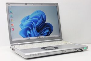 1円スタート ノートパソコン Windows11 Panasonic レッツノート CF-SZ6 DVDマルチ 第7世代 Core i5 SSD256GB メモリ8GB WPS office搭載 カ