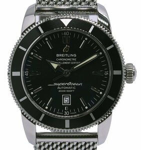 ★箱保付！美品！BREITLING ブライトリング スーパーオーシャン ヘリテージ 46 A17320 ブラック 自動巻き メンズ★