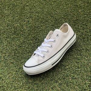 美品22.5 converse LEATHER ALLSTAR OX コンバース レザー オールスター オックス HA567