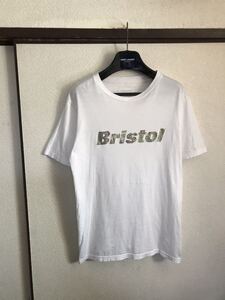 【即決】【送料最安360円】 FCRB f.c real bristol エフシーレアルブリストル SOPHNET ソフネット BRISTOL LOGO TEE Tシャツ カットソー 白