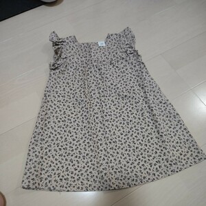 【新品】H&M♪ベビー服◯子供服★ワンピース★女の子♪ 花柄 チュニック　サイズ86