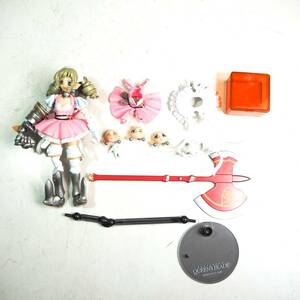 【ジャンク】海洋堂 リボルテック クイーンズブレイド 鋼鉄姫 ユーミル フィギュア QBシリーズ K7332