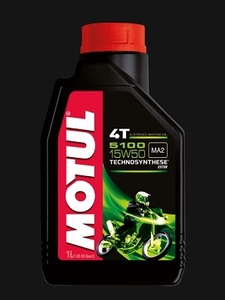 =正規品=　MOTUL モチュール 5100-4T【15W50】1L ★二輪専用★