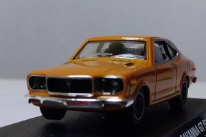 ★マツダ　サバンナGT（S214A)1972オレンジ　　　　　1/64コナミ絶版名車コレクション★