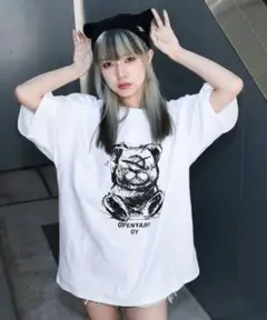 OY スケッチ オードリー半袖Tシャツ