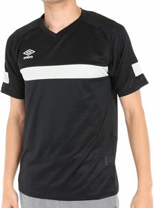 新品送料無料　UMBROサッカーウェア Tシャツ Sサイズ　ブリーズプラスショートスリーブ　アンブロ