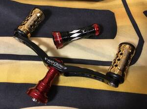 ★新品未使用★　Squidmania スクイッドマニア MAD CROW 98 BLACK RED 特注マージア IP24K+バランサー DAIWA 限定リブレ スクマニハンドル