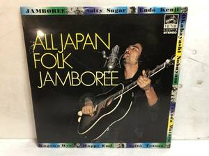 40316S 12inch 2LP★ALL JAPAN FOLK JAMBOREE★なぎらけんいち/五つの赤い風船/岡林信康/高田渡/加川良/遠藤賢司/斉藤哲夫/他★SJV 477～8