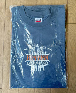 ■2000年代初期 新品 BRAHMAN - THE ORIGINAL ORIENTAL SOUND Tシャツ BLUE - L ブラフマン