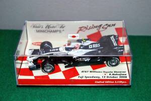 ★●新品未開封　1/43　AT&T Williams-Toyota Showcar 2008