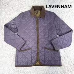 LAVENHAM ラベンハム キルティングジャケット パープル