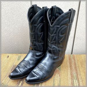 ★VITTORIO RICCI STUDIO　80s 90s　ウエスタンブーツ　ローパーブーツ　size 9M ~25cm位　アメリカ買付★検 ビンテージ レディース レザー