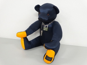 新品 未使用品 PORTER ポーター 吉田カバン GRIZZLY BEAR 2021 ver. IRON BLUE グリズリーベア くま 人形 ぬいぐるみ ネイビー 紺