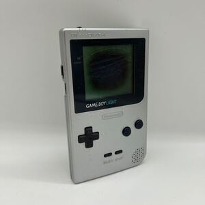 ゲームボーイライト MGB-101 銀 シルバー 本体 任天堂 NINTENDO LIGHT GAME BOY GAMEBOY Nintendo GB レトロゲーム ニンテンドー