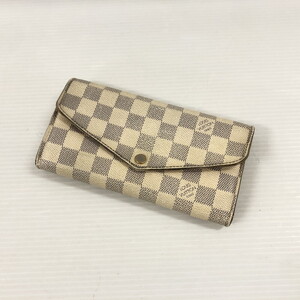 TEI【現状渡し品】LOUISVUITTON ダミエ アズール 長財布 SN0 157 WHITE ホワイト 白〈179-241128-MA-05-TEI〉