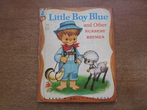1802KK●洋書絵本「Little Boy Blue and Other Nursery Rhymes」Rand McNally Elf Book●Anne Sellers Leaf