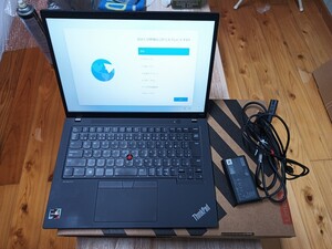 レノボ WorkStation Lemovo　ワークステーション　ThinkPad P14s Gen4 AMD 傷無し美品　高速動作　タッチパネル