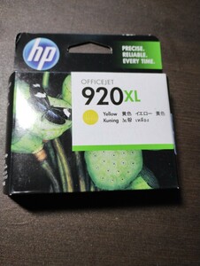 【保障期限切れ:DEC 2017】HP ヒューレットパッカード 920XL 純正インクカートリッジ(大量印刷、イエロー) CD974AA