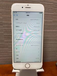 【送料込・箱無】au iPhone6s 16G ゴールド ジャンク品