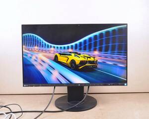 4625　超狭額ベゼル　EIZO　EV2450　23.8型ワイド　フルHD　ゲーミング　HDMI/DP　スピーカー　回転　IPS　LED　ディスプレイ