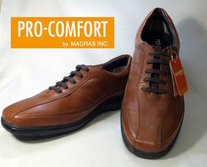 【新品】☆madras☆プロ コンフォート PRO-COMFORT 様々な機能を搭載して快適に歩けるウォーキングシューズPC5003茶25.0cm