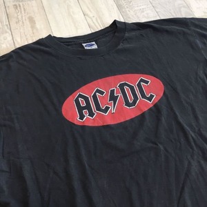 Used 中古 AC/DC Tee ヴィンテージ バンド Tシャツ オリジナル 黒 Black ブラック Vintage 古着