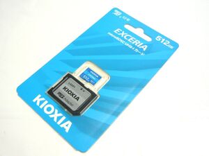 1000円スタート マイクロSDカード KIOXIA キオクシア microSDXC UHS-I カード 512GB 未開封? 100MB/s 型番:KLMEA512G WHO LL6024