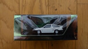 【格安出品！】ホビージャパン 1/64 トヨタスプリンタートレノ(AE86)DRIFT KING ホワイト 土屋圭市仕様[HJ646052DK]　新品未開封品