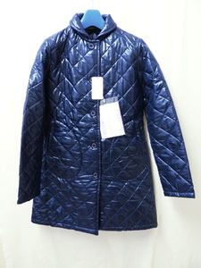 TRADITIONAL WEATHERWEAR トラディショナルウェザーウェア　新品未使用　キルティングコート　NAVY 34サイズ