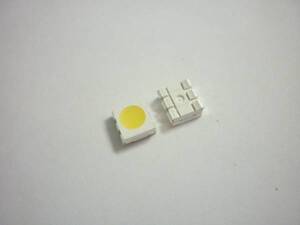 送料格安 Cree 6050 ハイパワーLED 3tip 3chip SMD 超高輝度 ウェッジ　ルームランプ フォグ 自作 純白 白 5050 雷神 lumileds