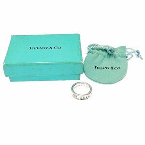 【1円スタート】【箱付き】TIFFANY & Co. ティファニー シルバー ナロー 1837 7.8g 925刻印 指輪 リング 327924