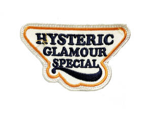 中古品★HYSTERIC GLAMOUR/ヒステリックグラマー 刺繍ワッペン/95×56mm