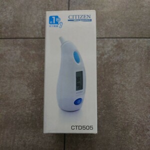 未開封 CITIZEN 耳式体温計 CTD505 （ホワイト）