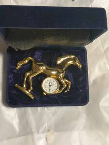 デュード 時計 馬 オブジェ フィギュア 置物 置時計 figure「ornament SUN FLAME Dude Timepieces collection horse clock watch