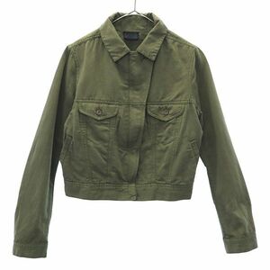 ディーゼル ミリタリージャケット XS カーキ DIESEL レディース