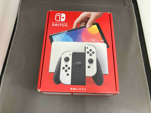 【※1円スタート〜※】【ドック欠品・箱いたみ有】 Nintendo Switch(有機ELモデル) Joy-Con(L)/(R) ホワイト(HEGSKAAAA)