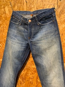 メンズ パンツ earnest sewn アーネストソーン デニム ジーンズ 加工 インディゴ アメリカ製 FD738TC/ W31 全国一律送料520円