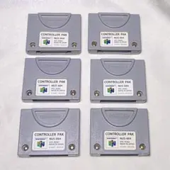 Nintendo64 コントローラーパック nus-004 6個セット