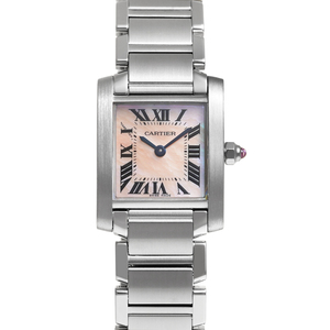 タンクフランセーズ SM Ref.W51028Q3 中古品 レディース 腕時計