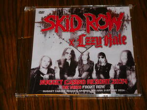 未開封新品 SKID ROW X LZZY HALE (HALESTORM) / NUGGET CASINO RESORT 2024: THE VIDEO FRONT ROW　