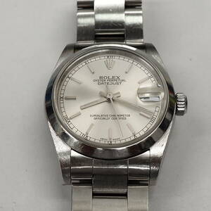 47741-180　稼働品　ROLEX ロレックス 78240 Oyster Perpetual オイスターパーペチュアル シルバー 自動巻き　送料180円～