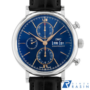 IWC ポートフィノ クロノグラフ IW391036 中古 メンズ 腕時計