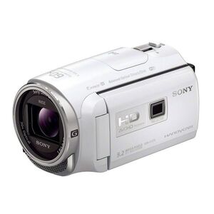 中古 １年保証 美品 SONY HDR-PJ670 ホワイト