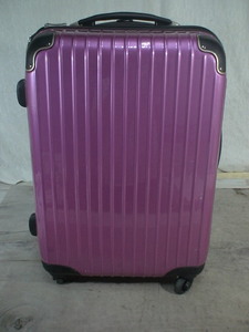 5777　ピンク×ブラック　 TSAロック付　鍵付　スーツケース　キャリケース　旅行用　ビジネストラベルバック
