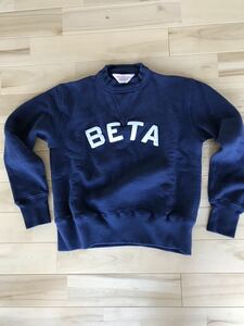 Cushman スウェット BETA Navy レディースS cotton