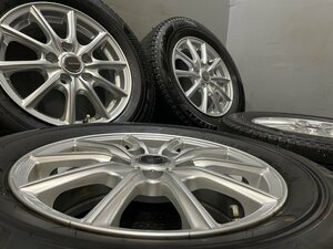 【BS BLIZZAK VRX3 205/65R15】スタッドレス【ECO FORME SE-15 15インチ 6J5HPCD114.3+50】トヨタ純正ナット必須 ヴォクシー ノア等 VTJ554