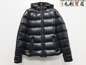 モンクレール MONCLER ダウンジャケット サイズ0 E20934693300 C0064 RHIN ブラック 美品 レディース ダウン アウター