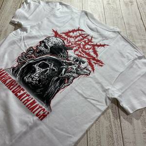 希少【しけもくロッカーズ】バンドTシャツ ホワイト PIZZA OF DEATH Mサイズ