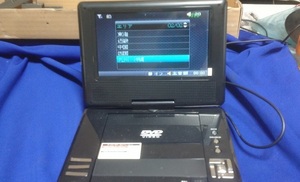 AVIN　W録1セグポータブルDVDプレーヤー　RV-700W　現状品