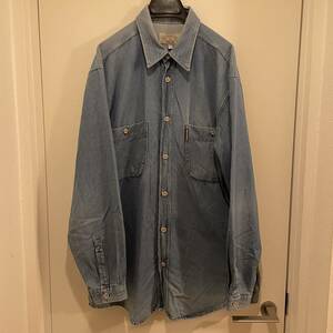 80s 90s ARMARNI JEANS デニムシャツ イタリア製 アルマーニジーンズ ヴィンテージ